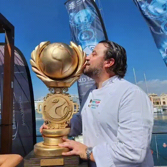 Sam Giansante et sa coupe du monde de la Paëlla