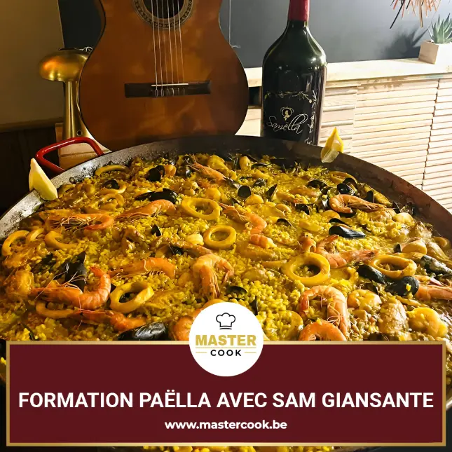 Formation Paëlla avec SAM GIANSANTE - Champion du monde